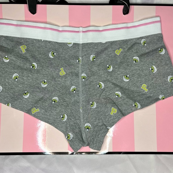 NEW VINTAGE VS PINK LARGE high Boxer Boxie COTTON KNIT PANTIES VERY RARE FIND - Picture 5 of 12